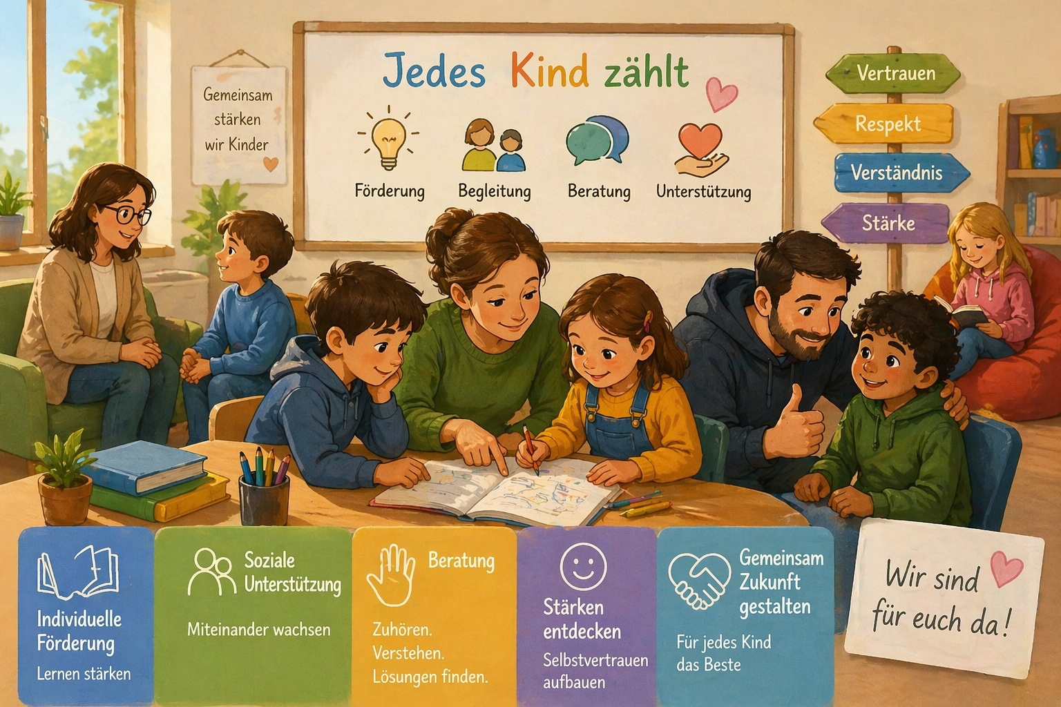 Unterstützung